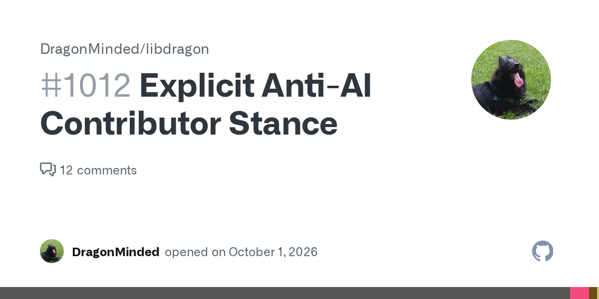 libdragon Maintainer Proposes Rejecting All AI-Generated Contributions
