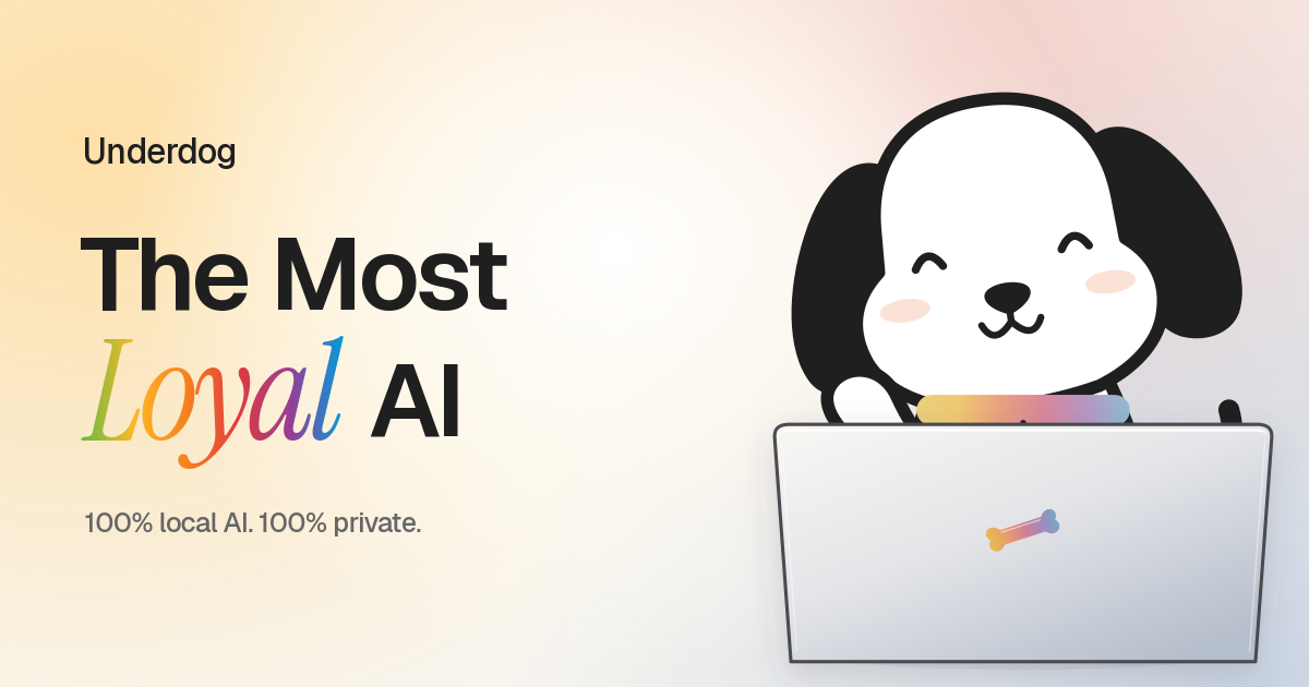 Underdog offers an invite-only local AI assistant for personal tasks