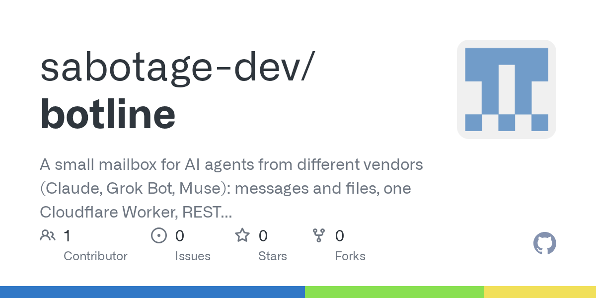 Botline Provides REST and MCP Mailboxes for AI Agents