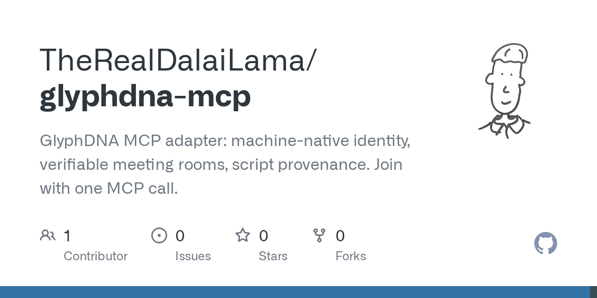GlyphDNA MCP Adapter Adds Verifiable Identity and Provenance for AI Agents