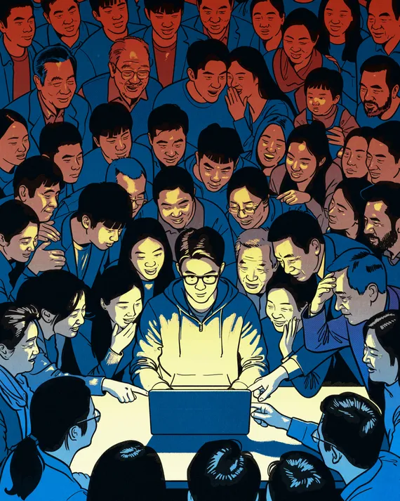 China’s AI Learning Craze Reflects Hope and Fear of Falling Behind