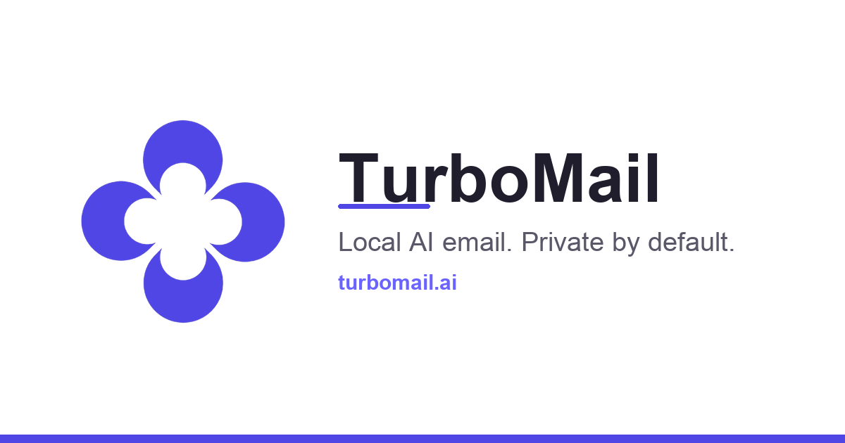 TurboMail launches a private AI email client with on-device processing