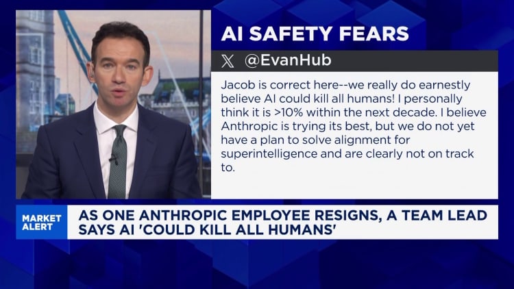 Anthropic Researcher Says AI Has More Than a 10% Chance of Killing Humanity
