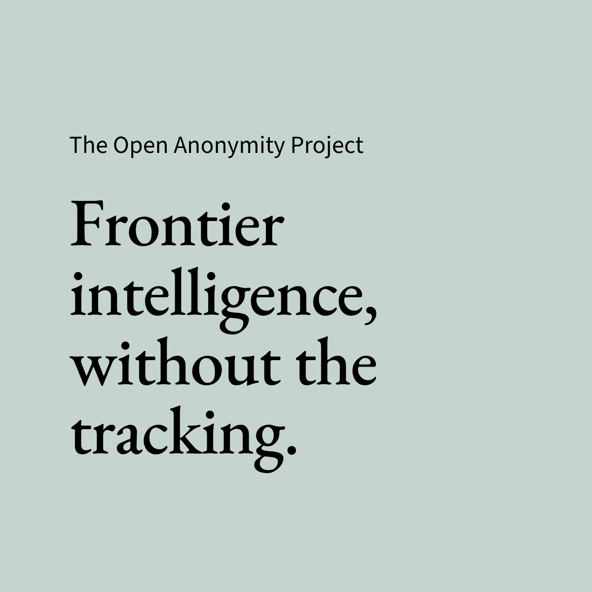 Open Anonymity Project Launches Privacy-Focused Access to AI Models