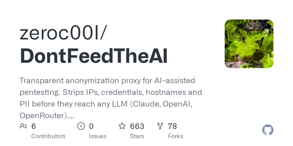 DontFeedTheAI Anonymizes Sensitive Data Before It Reaches Cloud LLMs