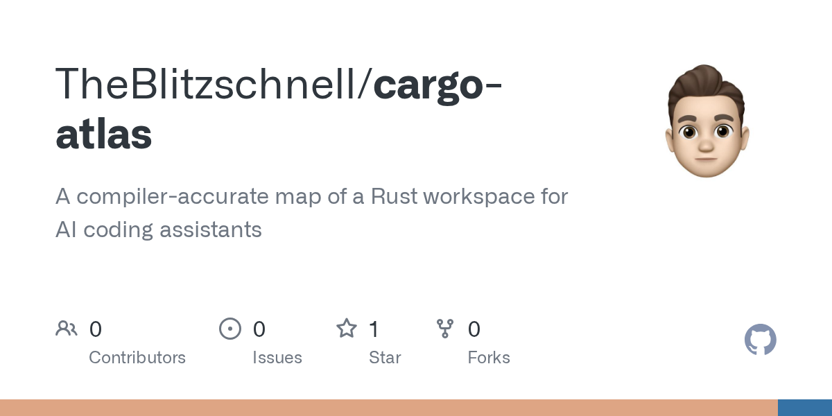 Cargo-Atlas Builds Compiler-Accurate Rust Maps for AI Coding Assistants