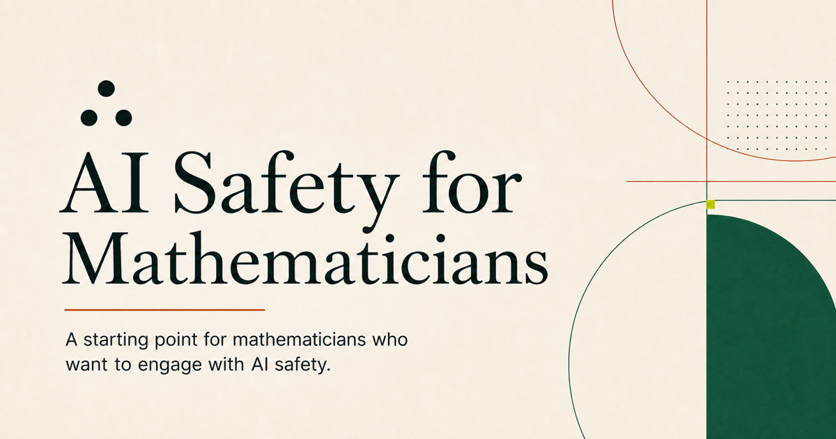 Mathematical AI Safety Institute launches to build mathematical foundations for AI safety