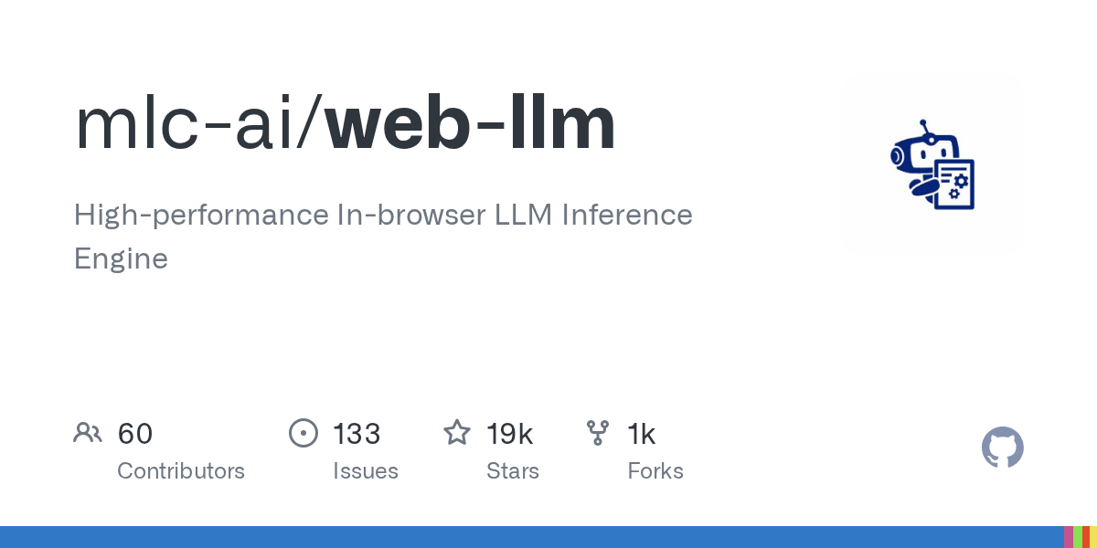 WebLLM, WebGPU 기반 LLM 추론을 브라우저에 제공