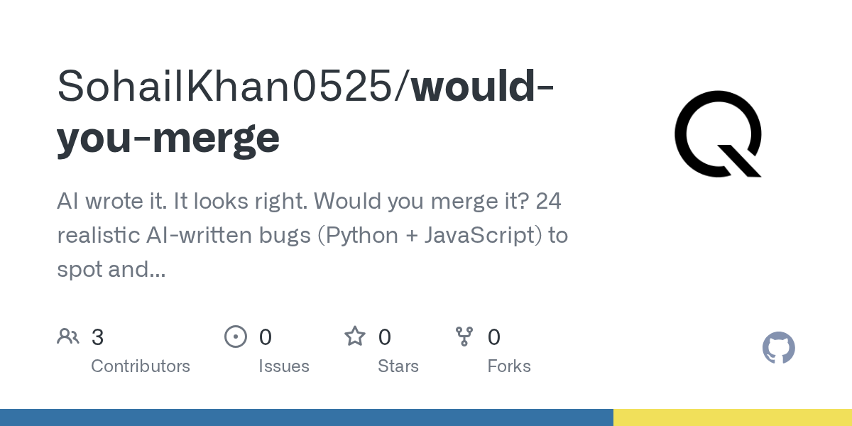 Would You Merge? A Code-Review Gym for AI-Written Bugs