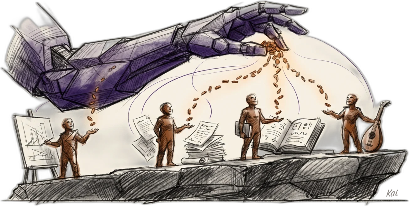 AI Agents Should Pay the Creators Whose Work They Use