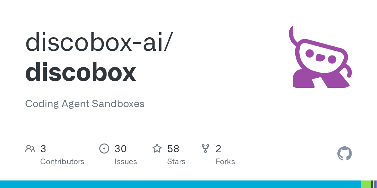 Discobox Runs Coding Agents in Disposable, Isolated Sandboxes