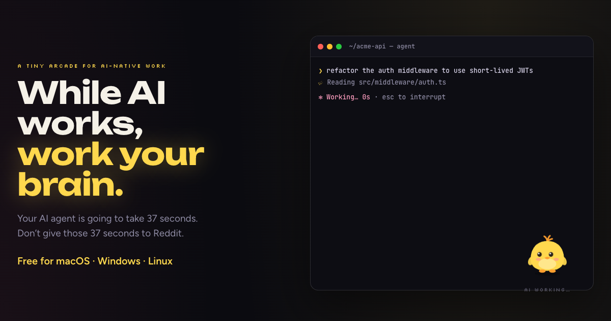 Bitty Turns AI Wait Time Into Short Brain Games