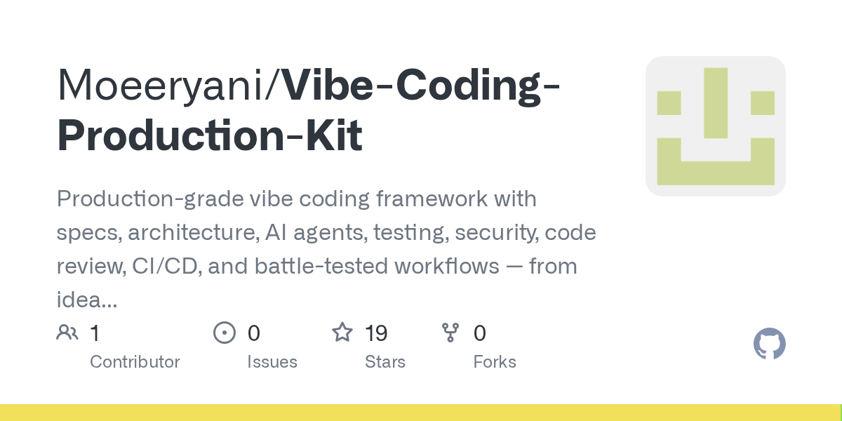 Vibe Coding Production Kit Brings Engineering Gates to AI-Assisted Development