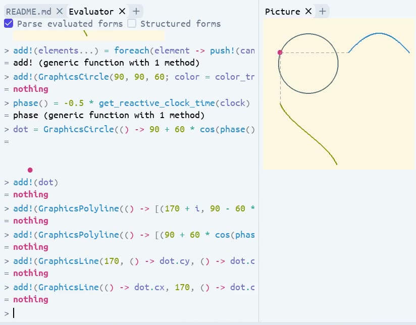 ProjecturEd Uses Julia Forms to Build Animated, Editable Views
