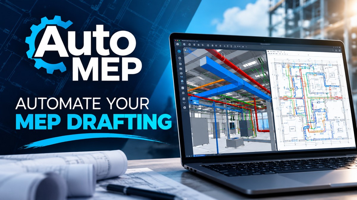 AutoMEP Uses AI Agents to Edit AutoCAD and Revit MEP Drawings