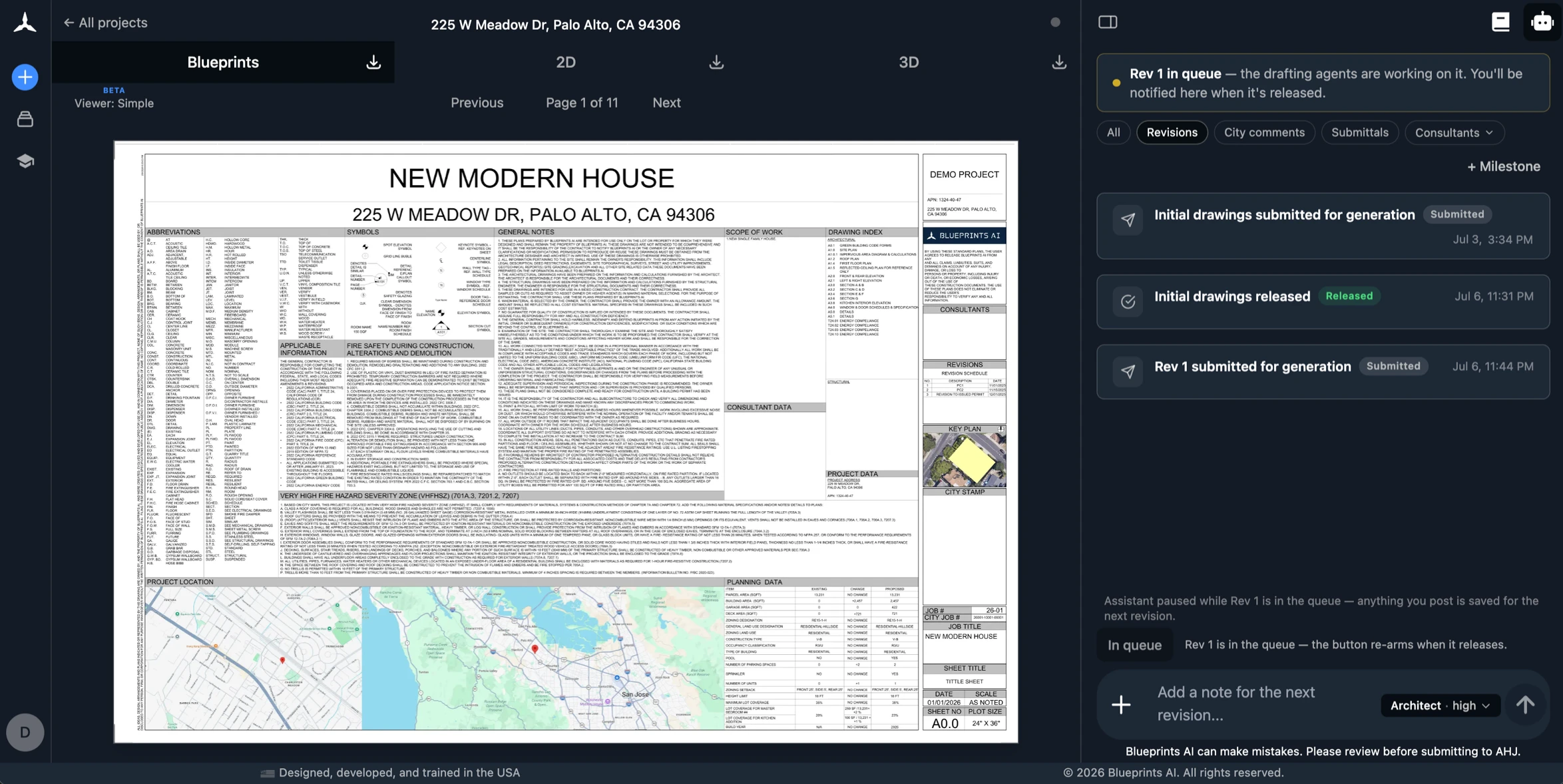 Blueprints AI Generates Construction Documents from Designs