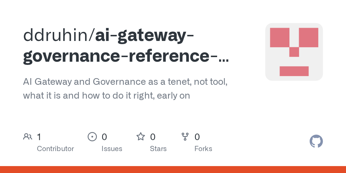 Why AI Governance Belongs in the Architecture from Day One