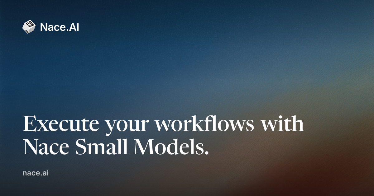 Nace Introduces Console for AI Workflow Decisions and Document Intelligence