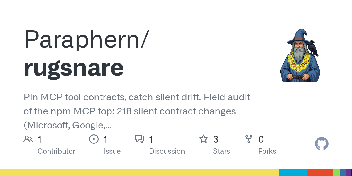 RugSnare Tracks Silent Contract Drift Across MCP Servers