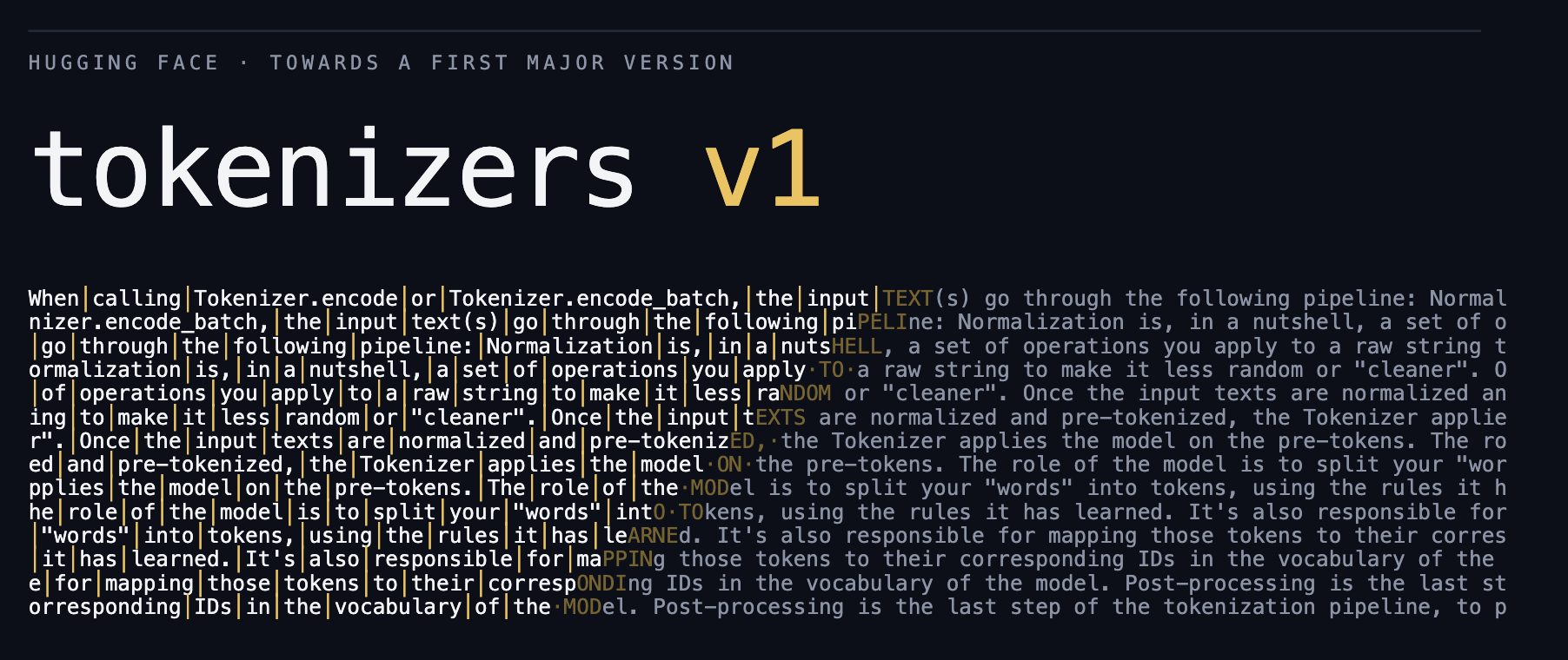 Hugging Face Tokenizers v1 Delivers Up to 30x Faster Encoding