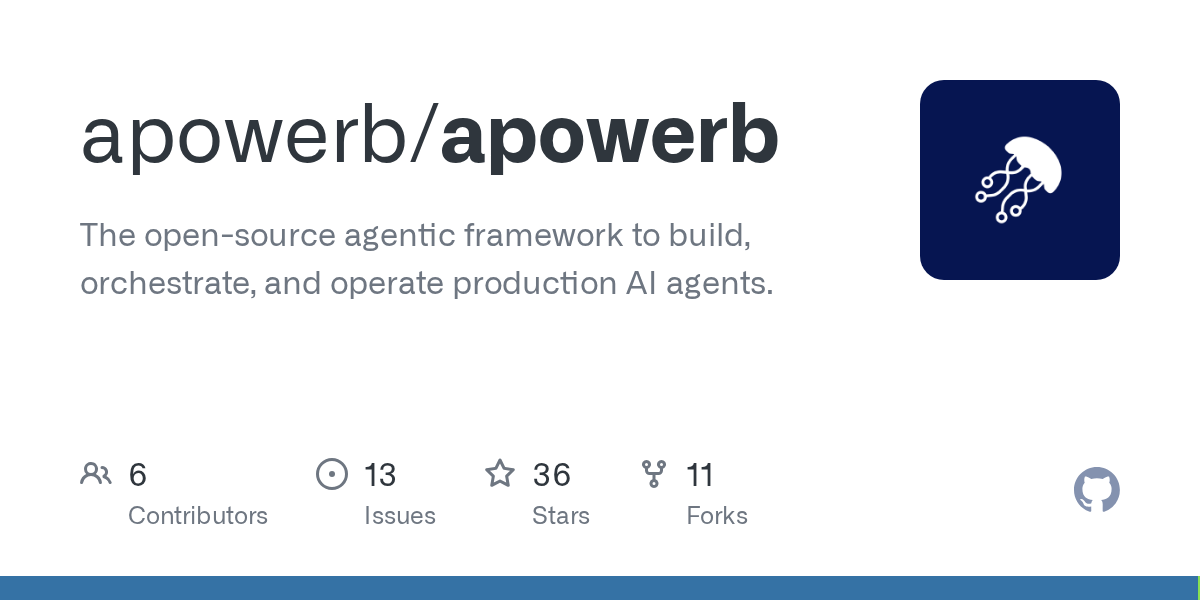 apowerb Open-Source Framework Targets Production AI Agents