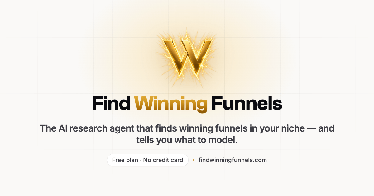 Winning Funnels Uses AI to Find Advertising Funnels