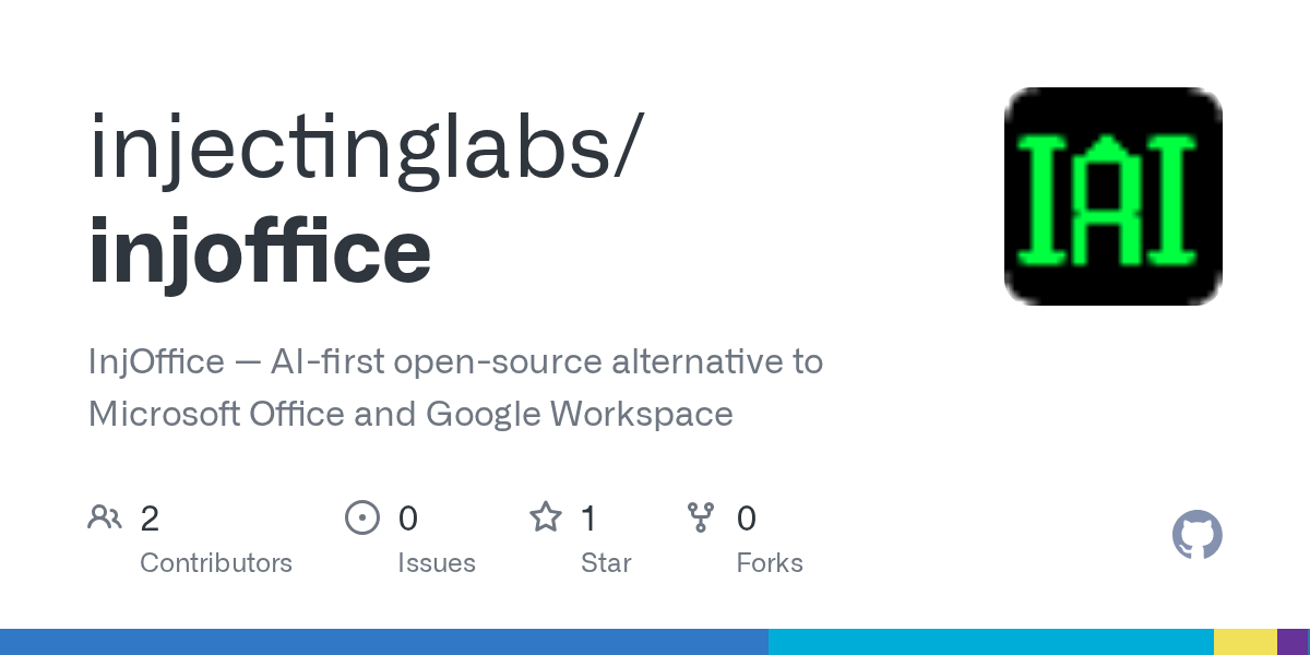InjOffice Offers an Open-Source, AI-First Office File Platform