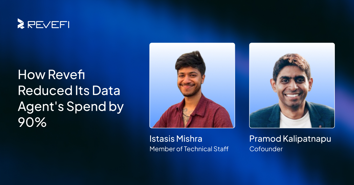 How Revefi Cut Its AI Data Agent’s Spend by 90% Through Prompt Caching