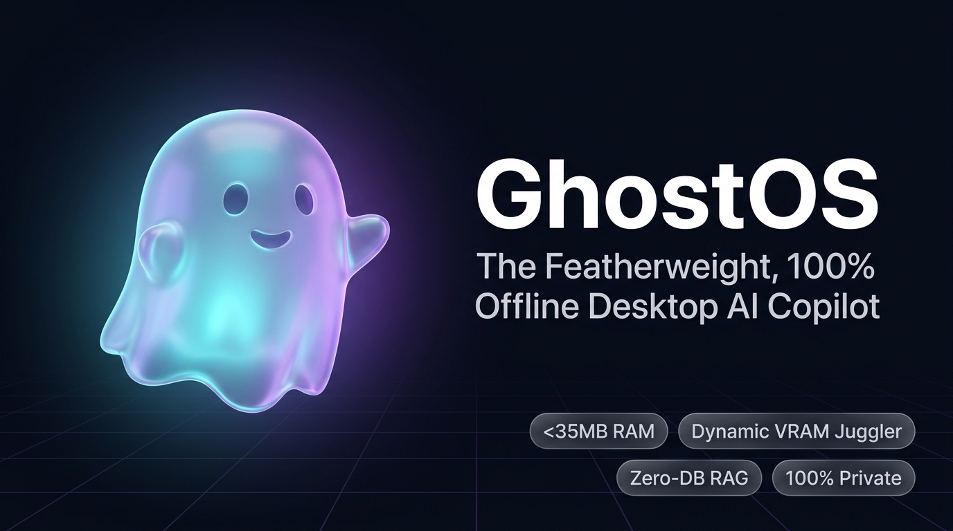 GhostOS Introduces a Lightweight Offline Desktop AI Assistant