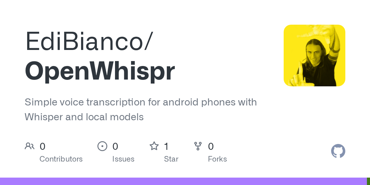 OpenWhispr Brings Local and Cloud AI Dictation to Android