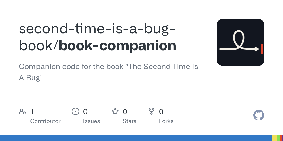 The Second Time Is a Bug Releases Companion Code for Engineering with AI Coding Agents