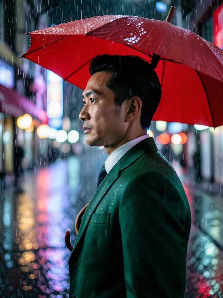 Free AI Image Generator Creates Red-Umbrella Portraits Without Sign-Up