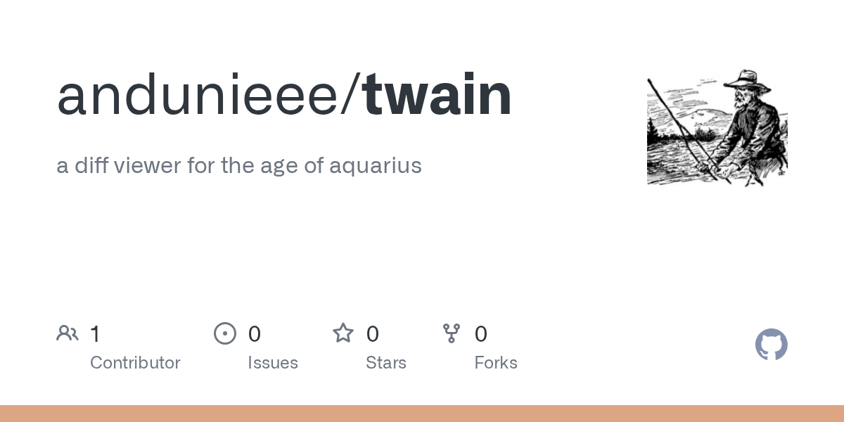 Twain is a Git Diff Viewer with AI-Assisted Review Comments