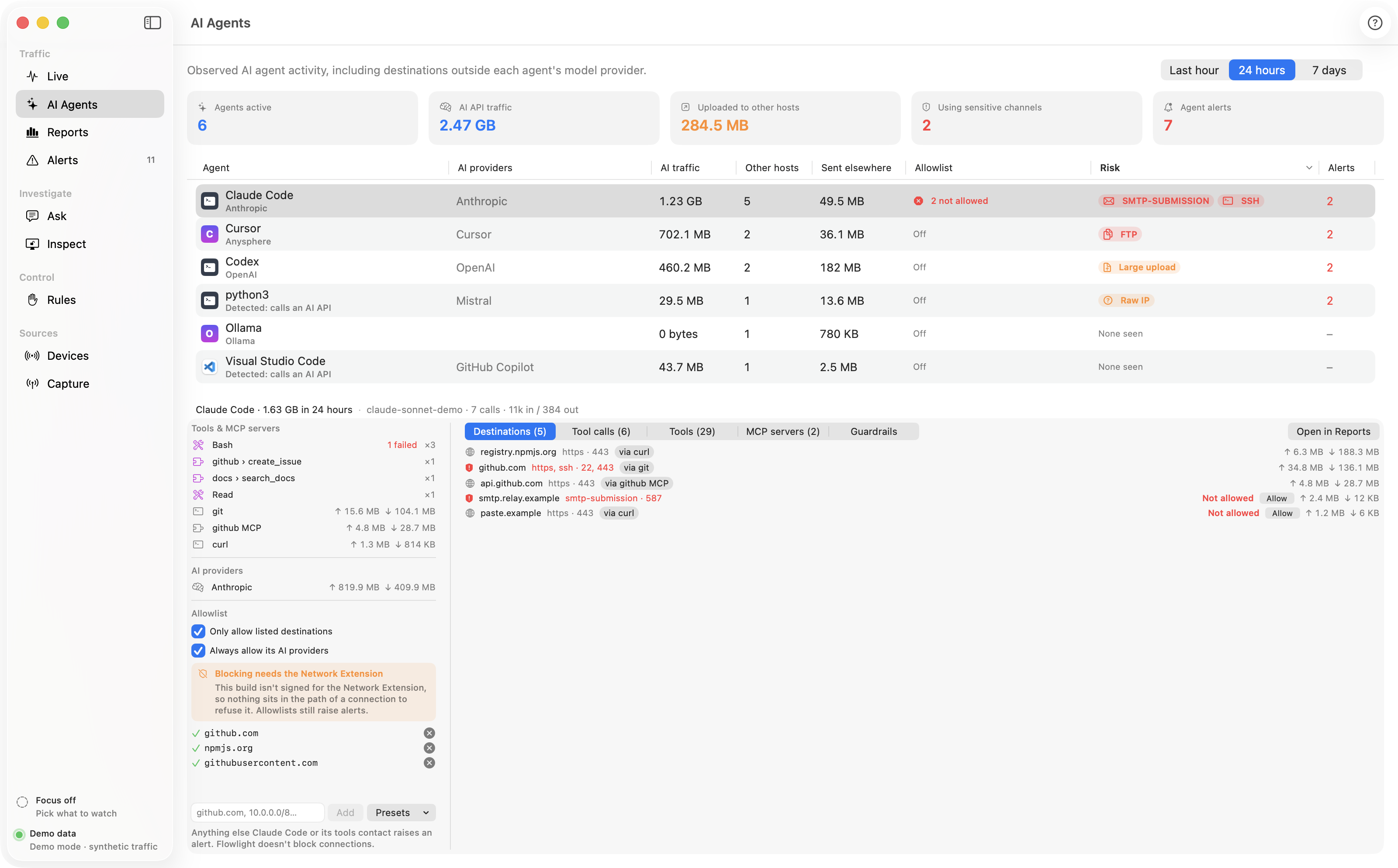 Flowlight Brings AI Agent Network Monitoring and Controls to macOS