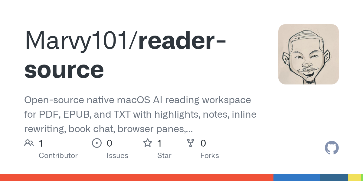 Reader: An Open-Source Native macOS AI Reading Workspace