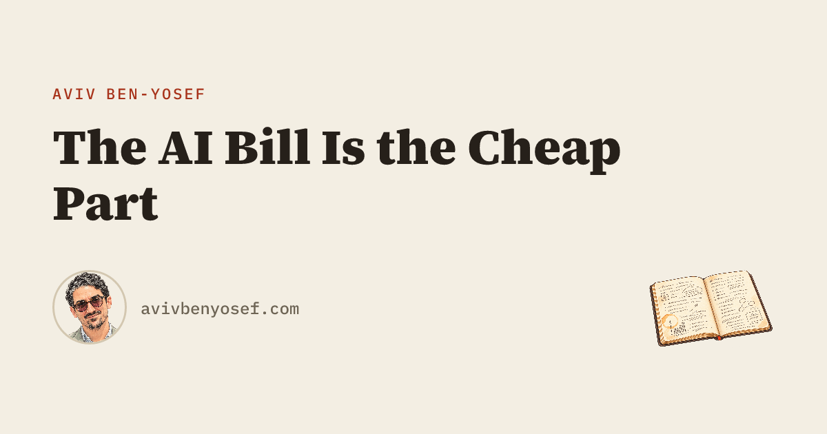 AI Costs Are Cheap Compared with the Cost of Poor Engineering Operations