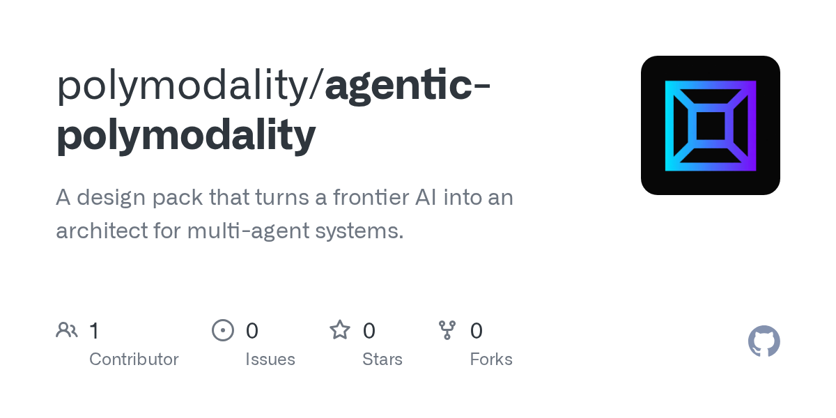 agentic-polymodality AI Guidance Repository Directory
