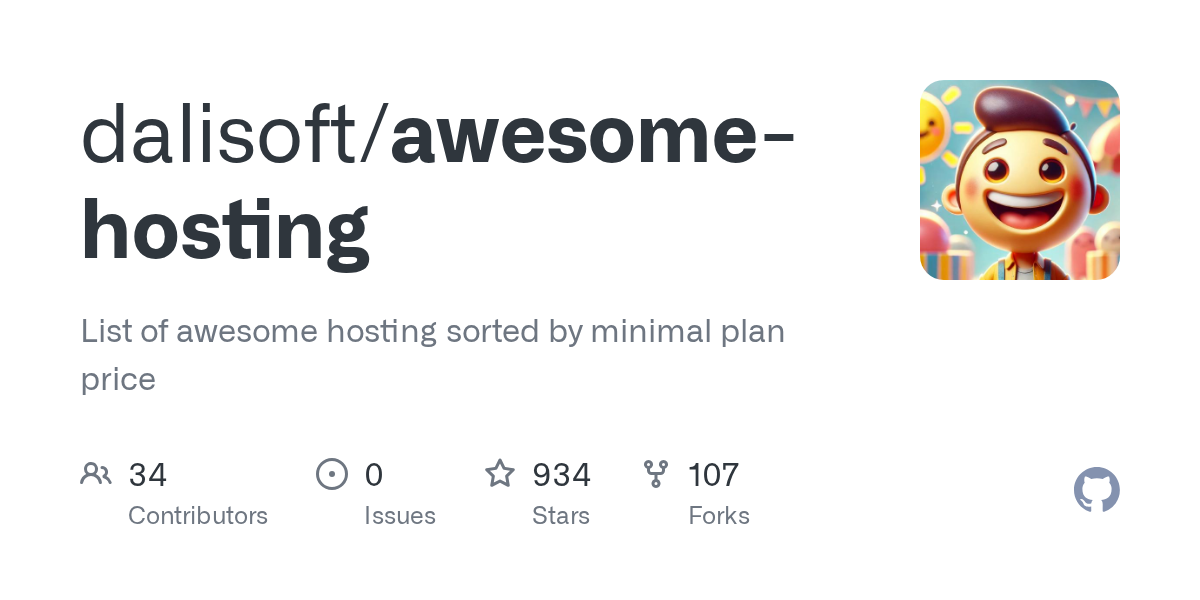 Awesome Hosting: Hosting, GPU Cloud, and AI Inference Services by Price