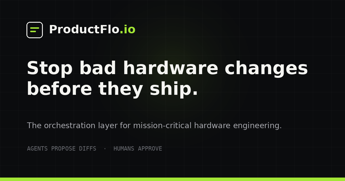 ProductFlo Catalogs 289 AI Tools for Hardware Engineering