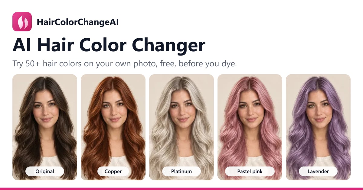 AI Hair Color Changer Offers Photo-Based Shade Previews