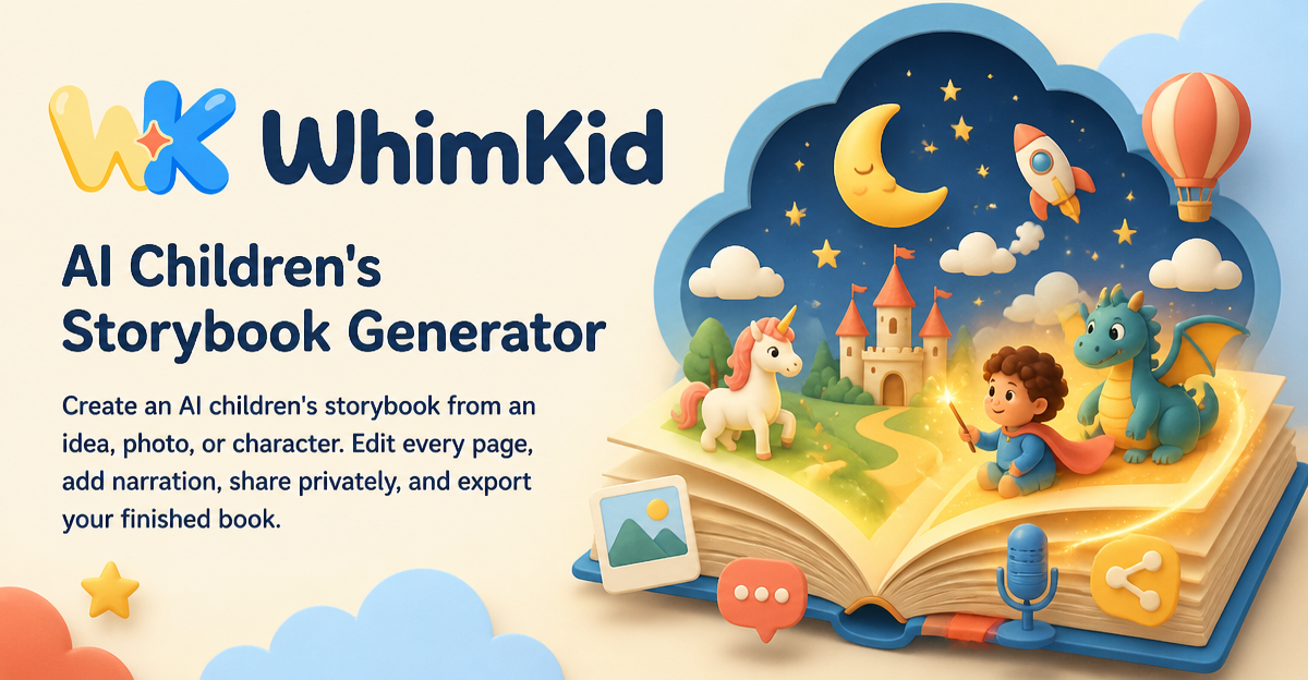 WhimKid: An AI Storybook Generator Organized by Age