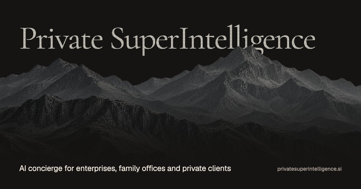 Private SuperIntelligence Presents a Private AI Concierge for Enterprises and Family Offices