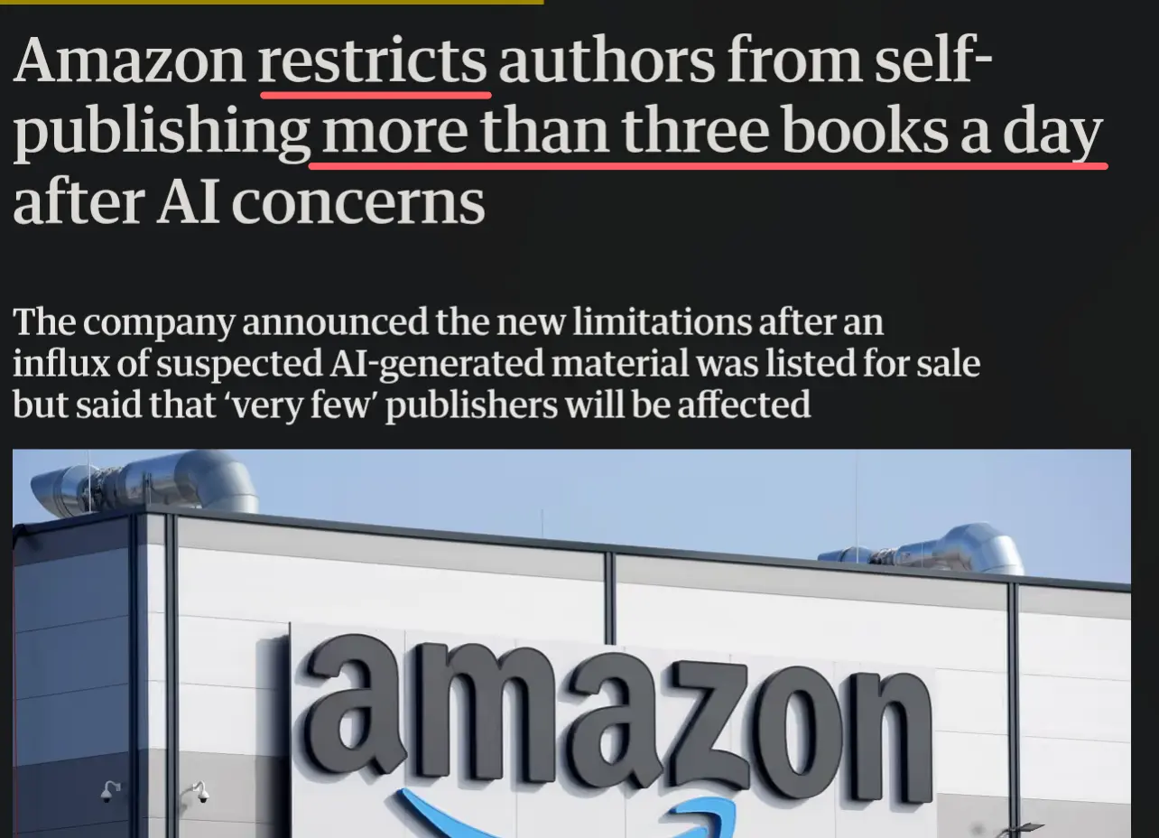 Writing Books with AI: How Can Manually Written Books Stay Relevant?
