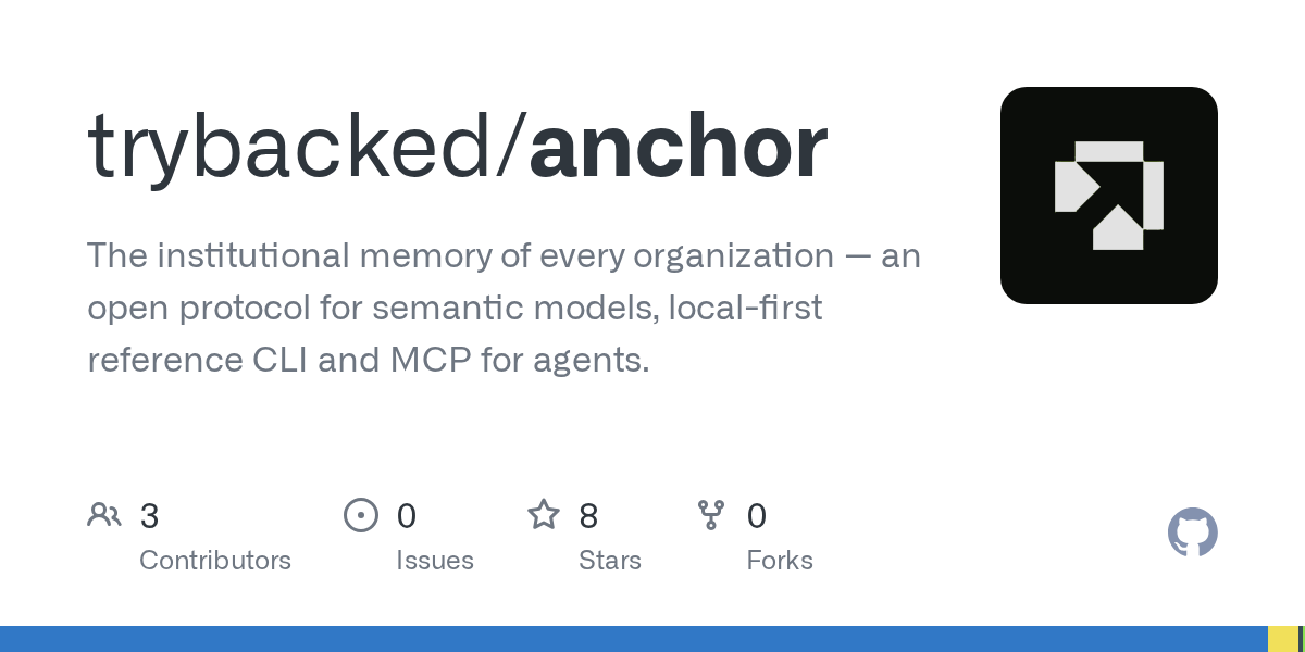 Anchor Open Protocol Builds Local-First Semantic Models for AI Agents