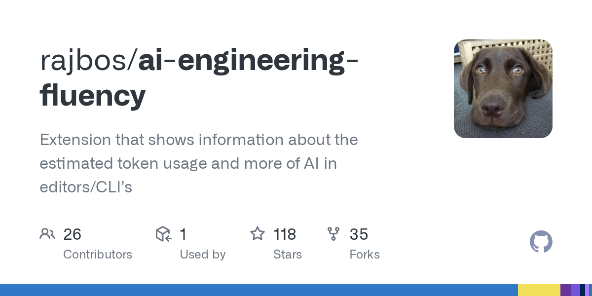 AI Engineering Fluency Tracks AI Tool Token Usage Across Editors and CLIs