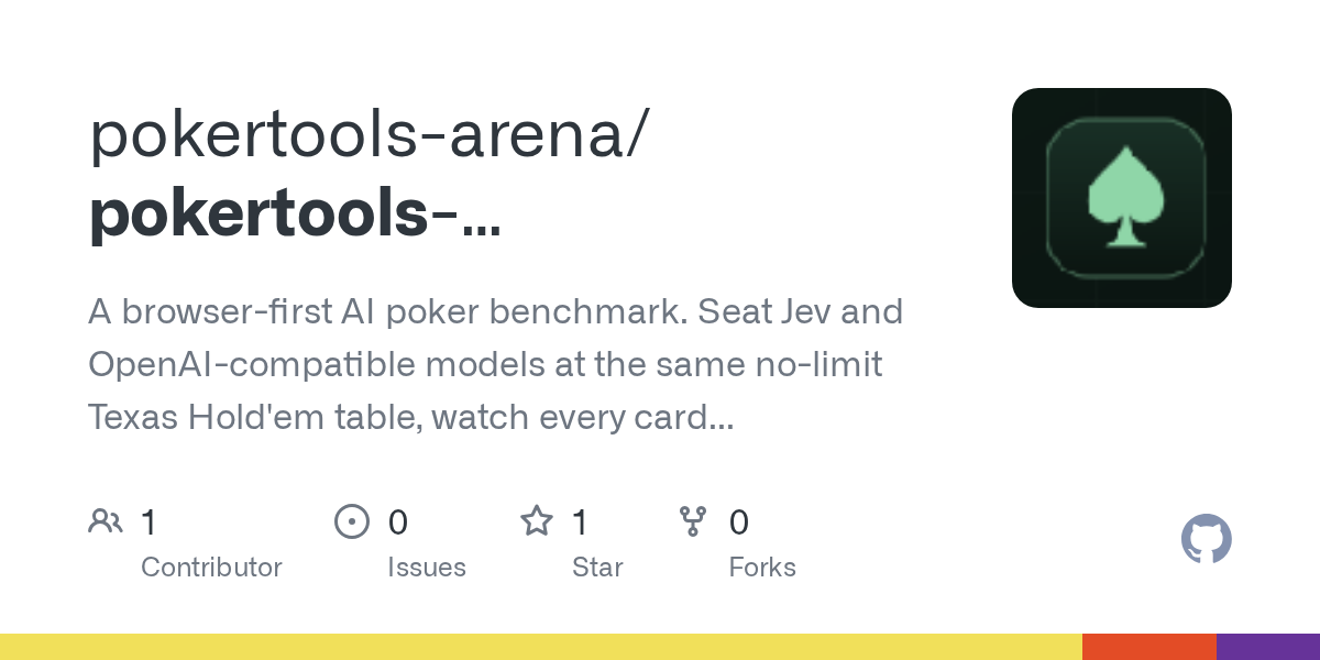 Pokertools Arena Brings AI Models to an Observable Poker Benchmark