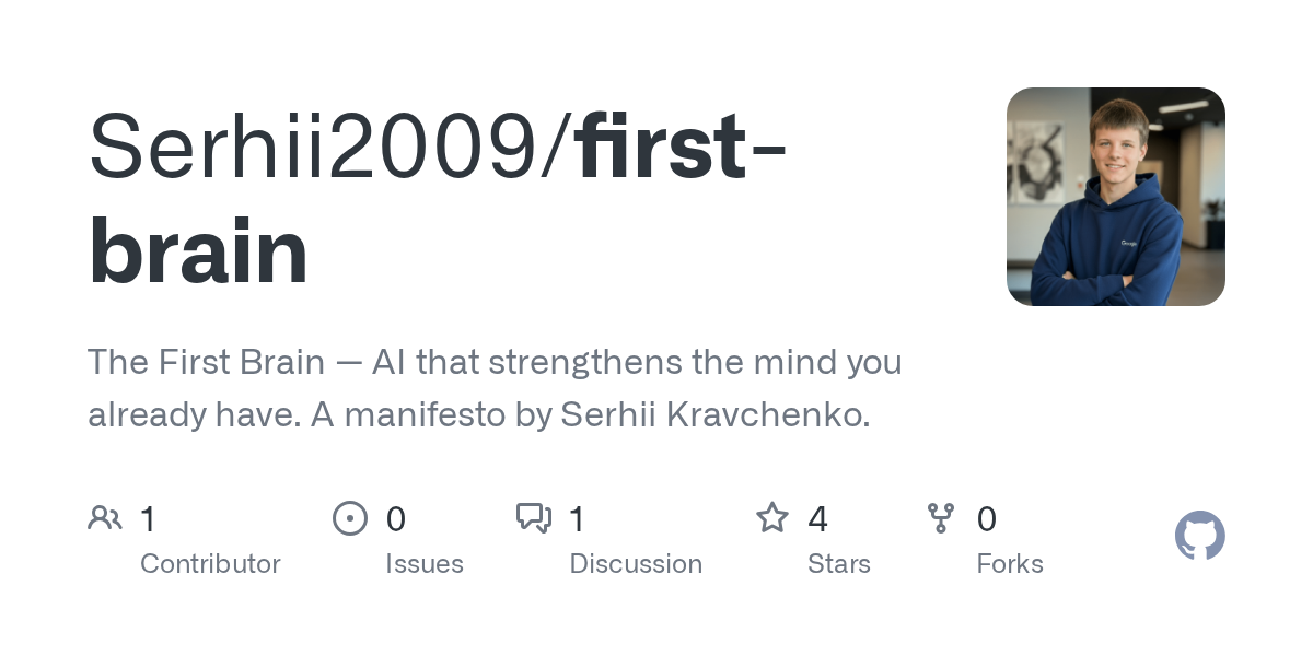 The First Brain Manifesto Calls for AI That Strengthens Human Thinking