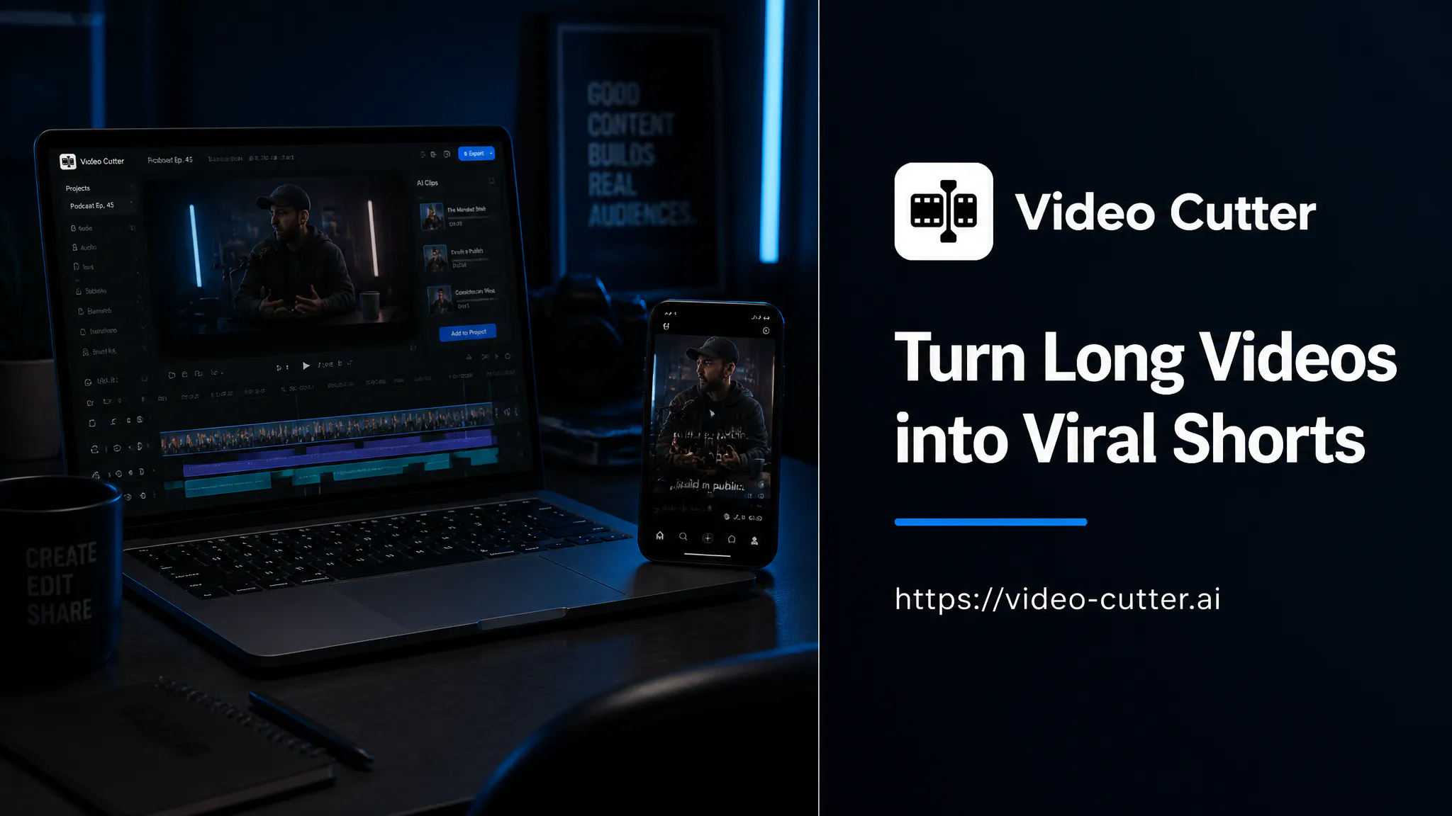 Video Cutter AI Turns Long Videos into Short Clips Online for Free