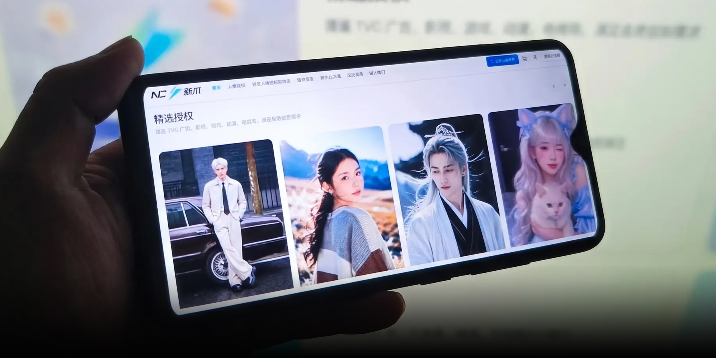 Chinese Users Report Little Income From Licensing Their Faces to AI