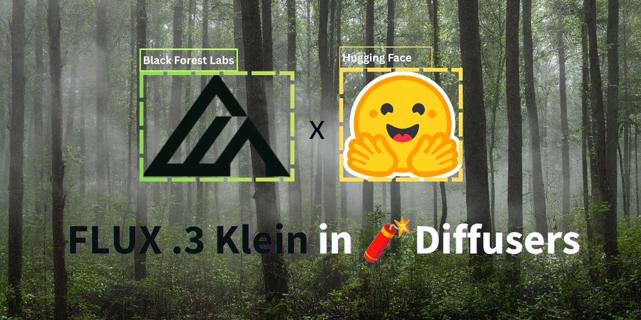 Welcome FLUX.3 Image Klein to Diffusers
